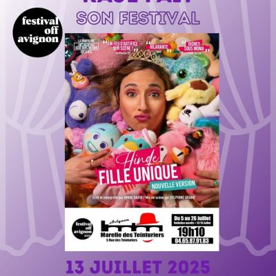 RAJE FAIT SON FESTIVAL JOUR #13 Hinde Daoui pour FILLE UNIQUE